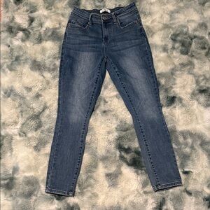 YMI Dark Blue Skinny Jeans for Women